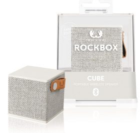 Cassa FRESH'N REBEL - Rockbox Cube fabriq grigia